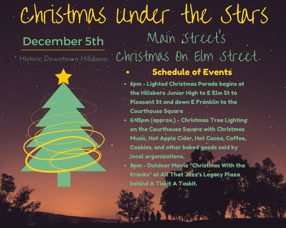 Christmas Under the Stars | Hillsboro Chamber Of Commerce