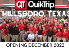 QuickTrip Hillsboro Texas opening December 2023